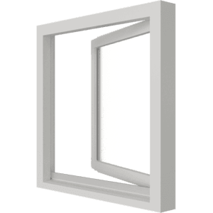 Draaikiepraam | 1 vak | pvc